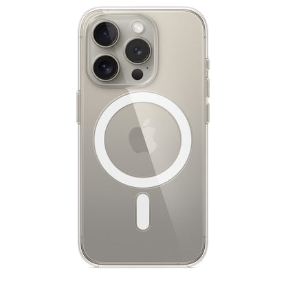 iPhone 15 Pro Max Clear Case with MagSafe - The Basic Covers